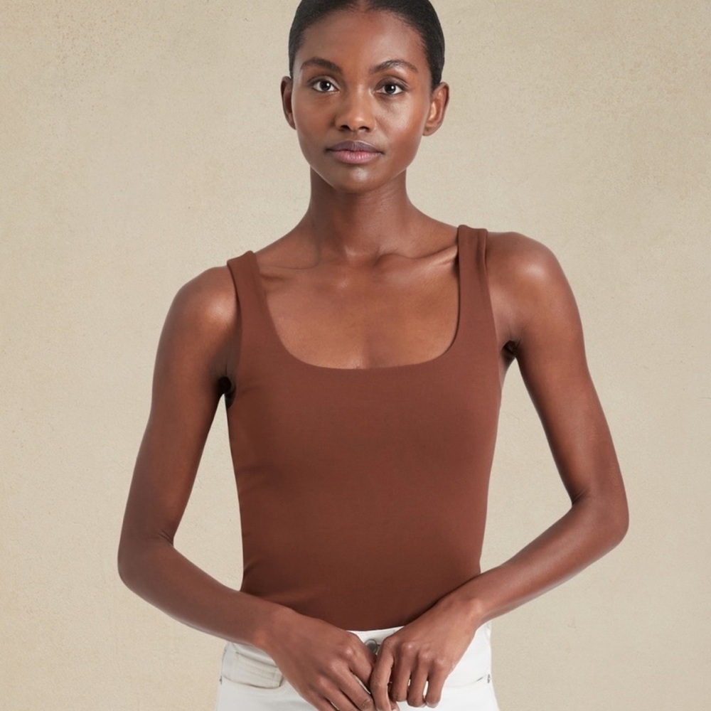 NWT Banana Republic Scoop-Neck Bodysuit- XXL